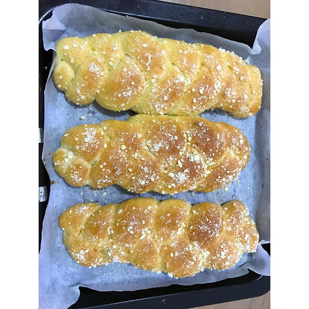 酸奶辫子面包（一次发酵）