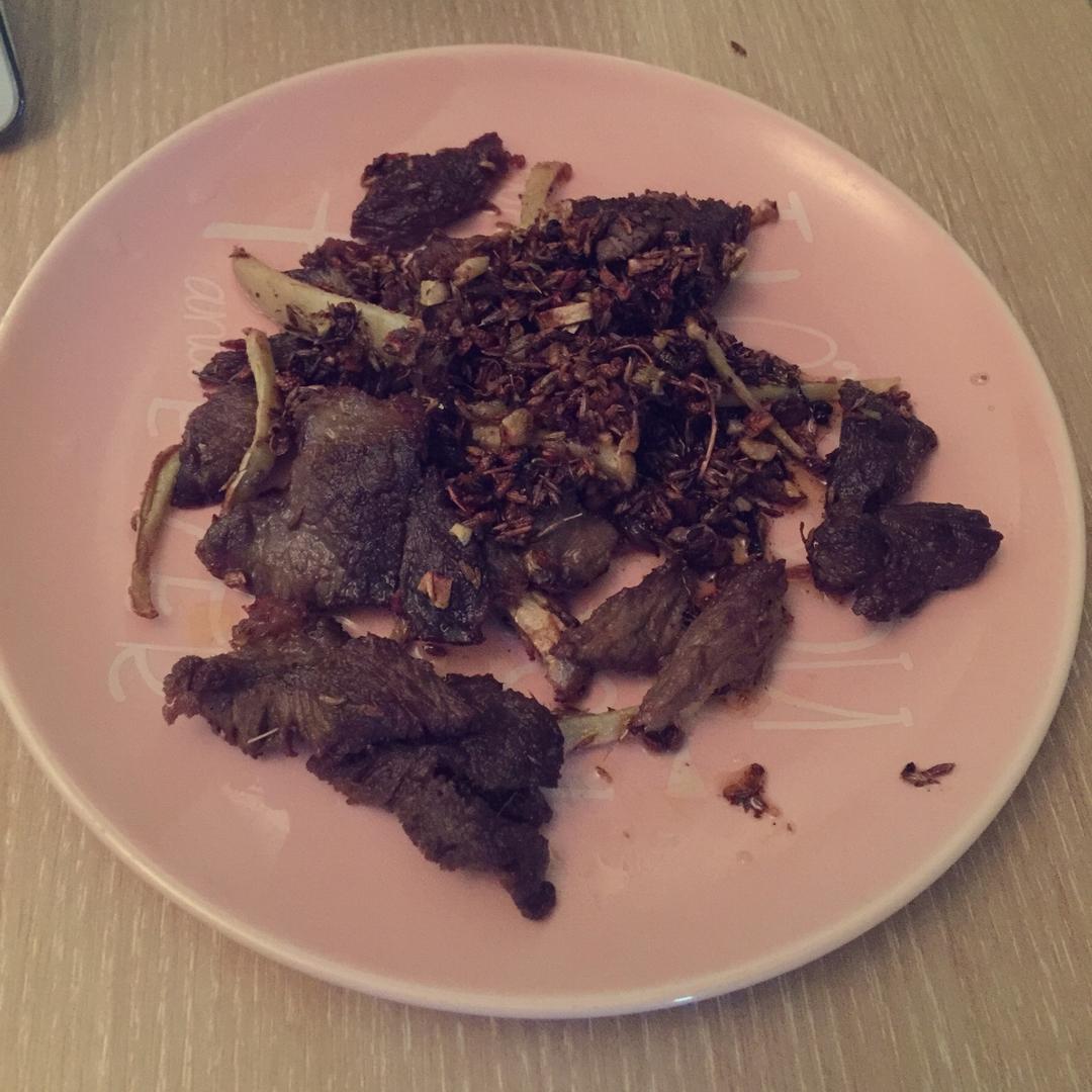 干煸牛肉（简单到爆好吃到哭）