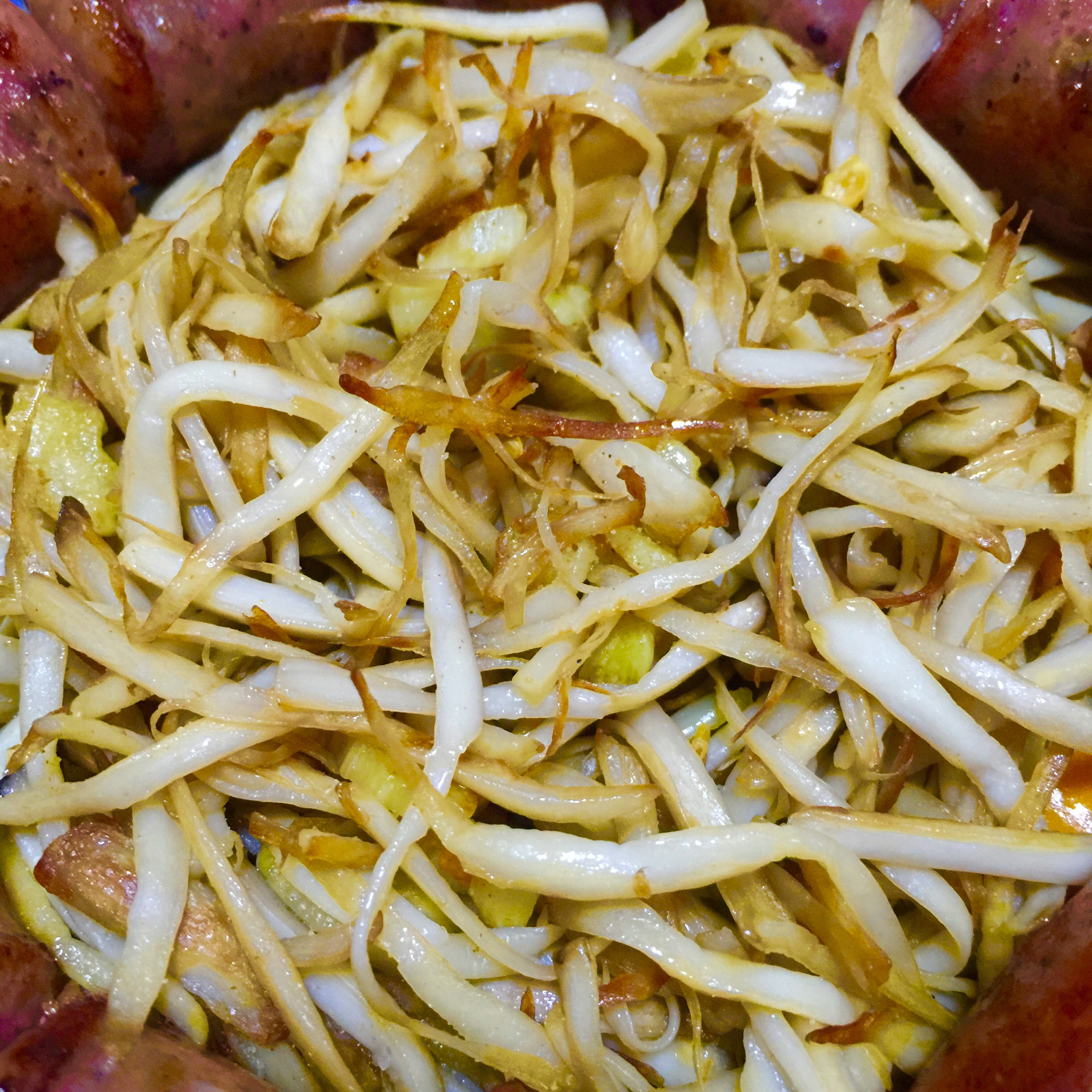 干煸手撕杏鲍菇