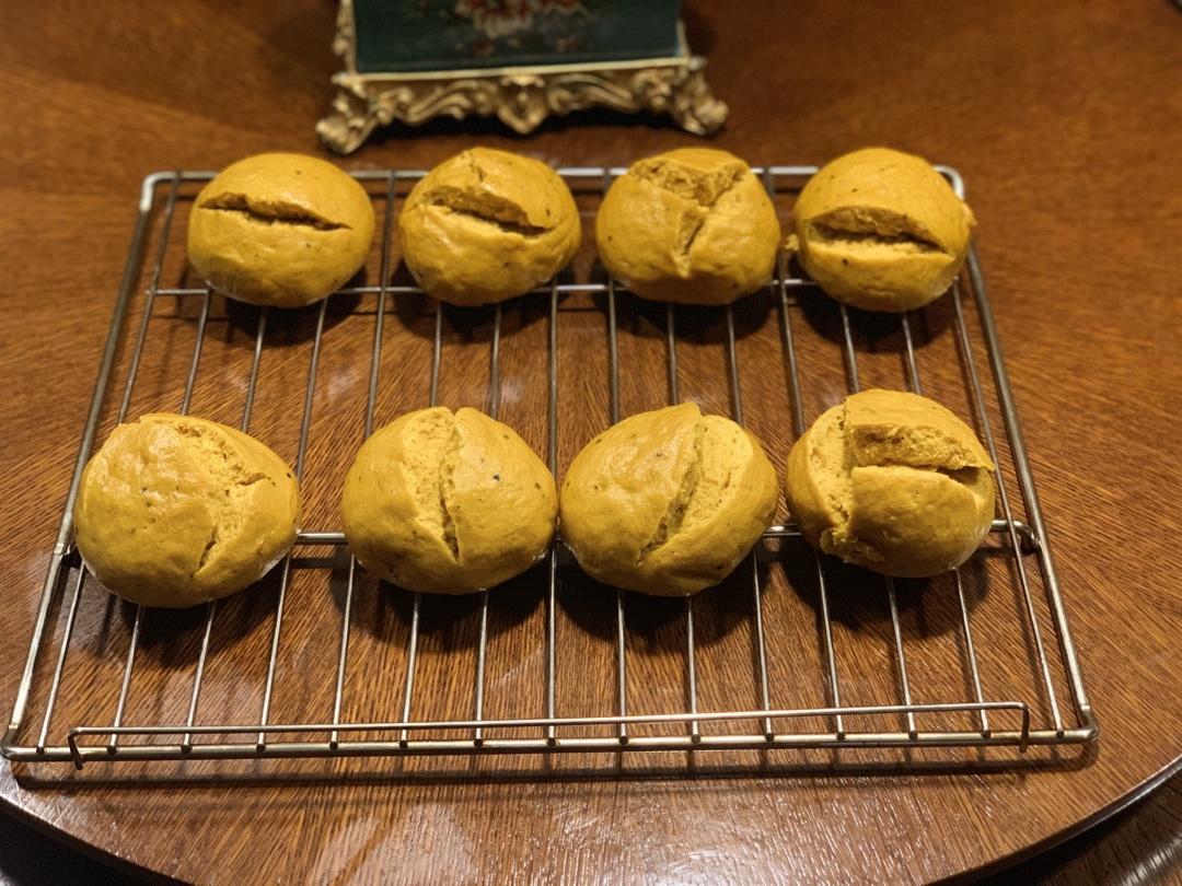 比面包好吃的🎃南瓜开花🌼馒头