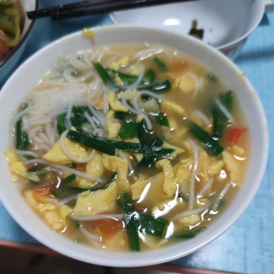 汤都要喝光的西红柿鸡蛋面
