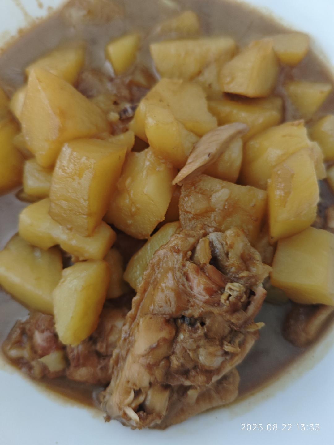 照烧土豆鸡翅根