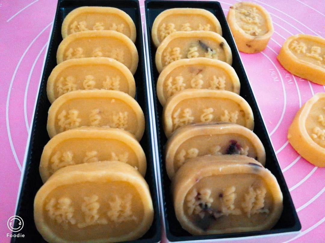 椰香绿豆糕