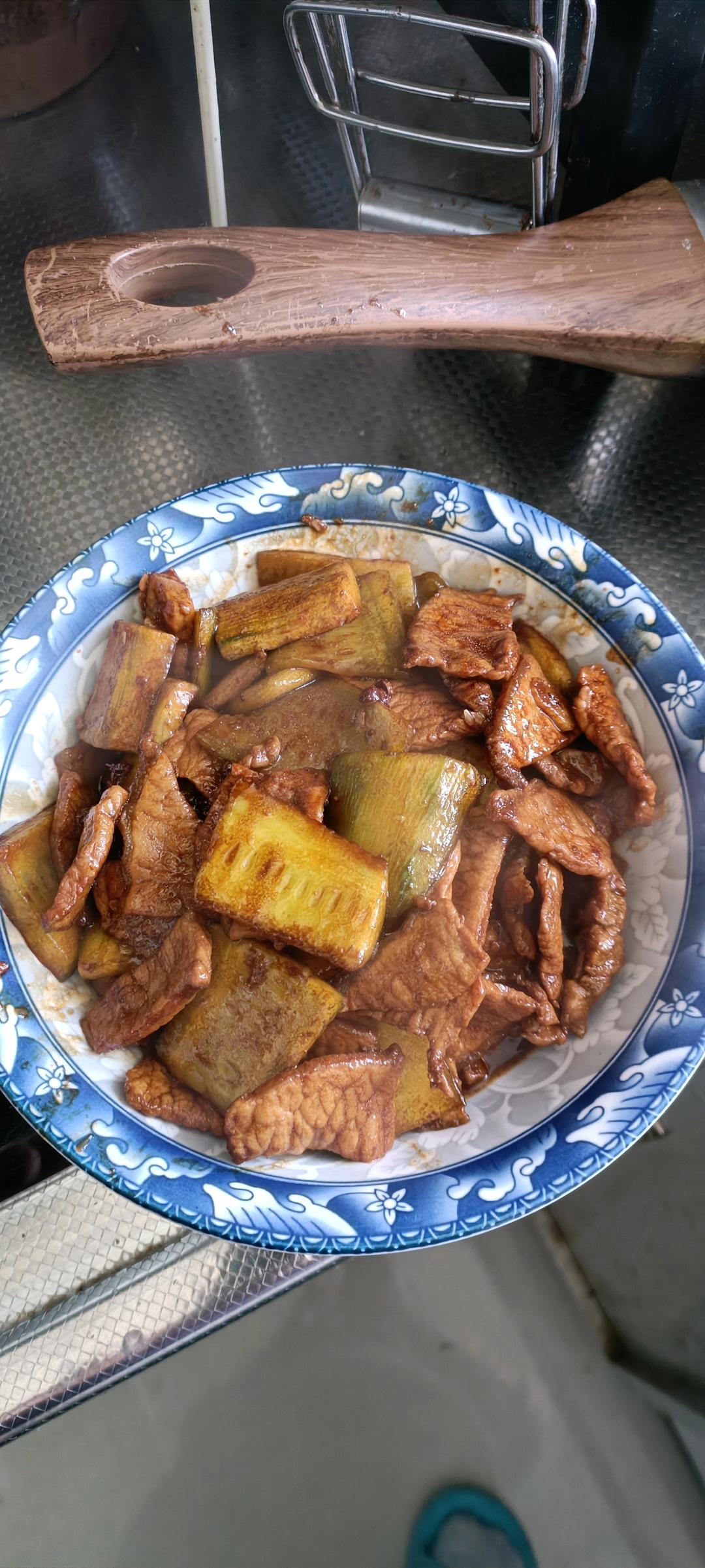 脆黄瓜炒肉