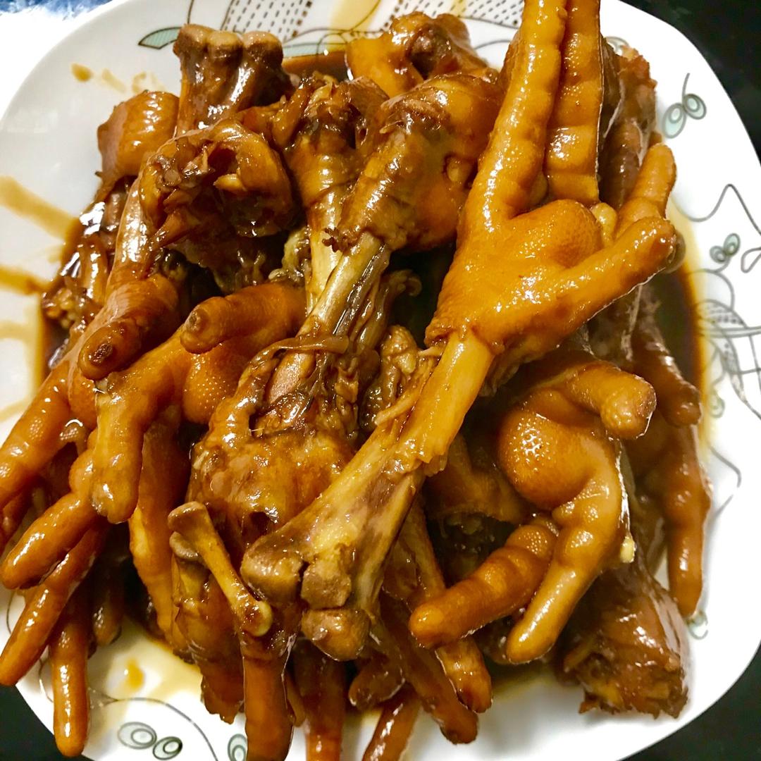 秘制红烧鸡爪