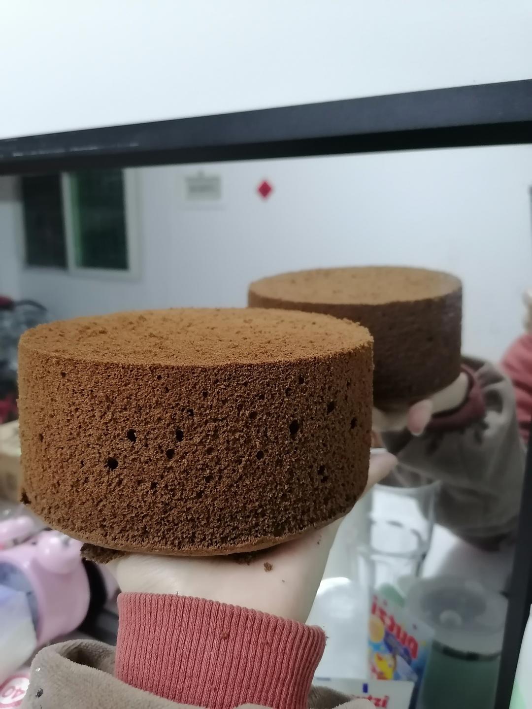 巧克力戚风蛋糕6寸(基础易成功版)