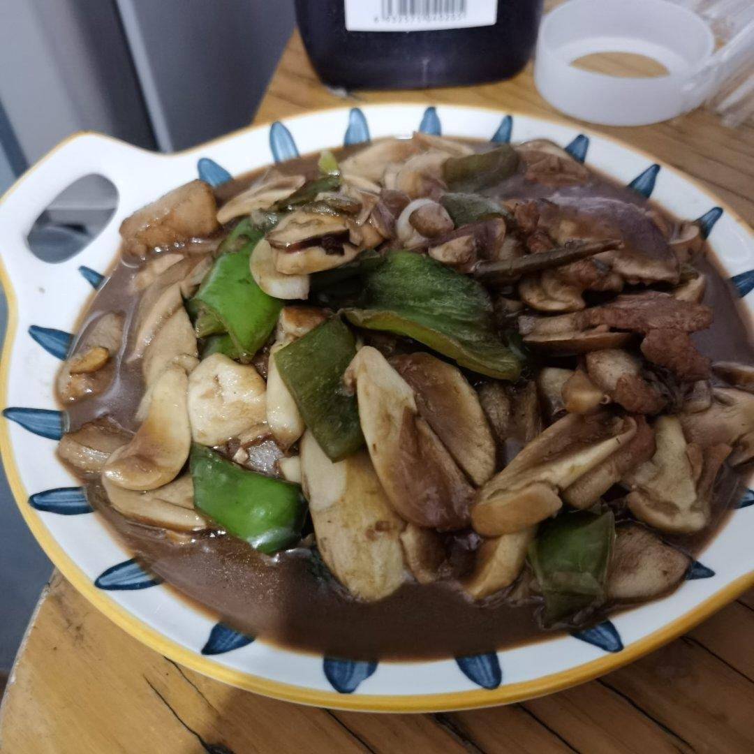 赤松茸炒肉
