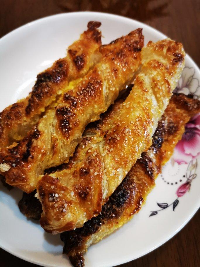 手抓饼的100种神仙吃法❗️手抓饼做的可颂～