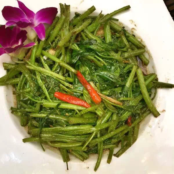 【曼食慢语】虾酱空心菜