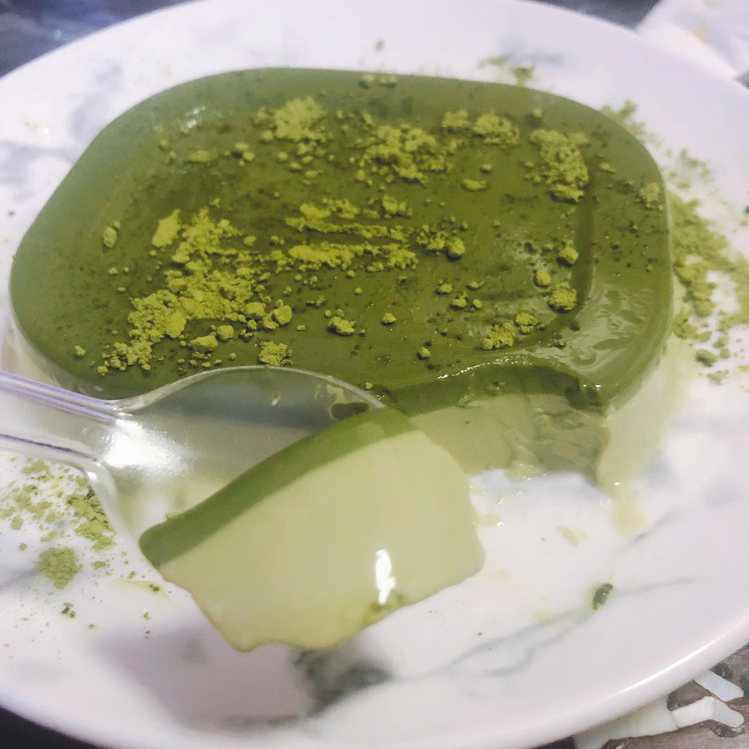 *抹茶布丁*
