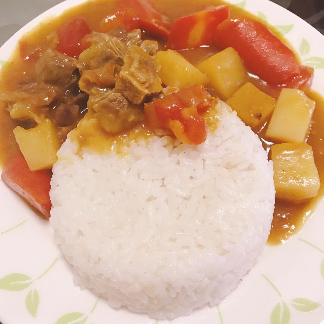 咖喱牛肉饭