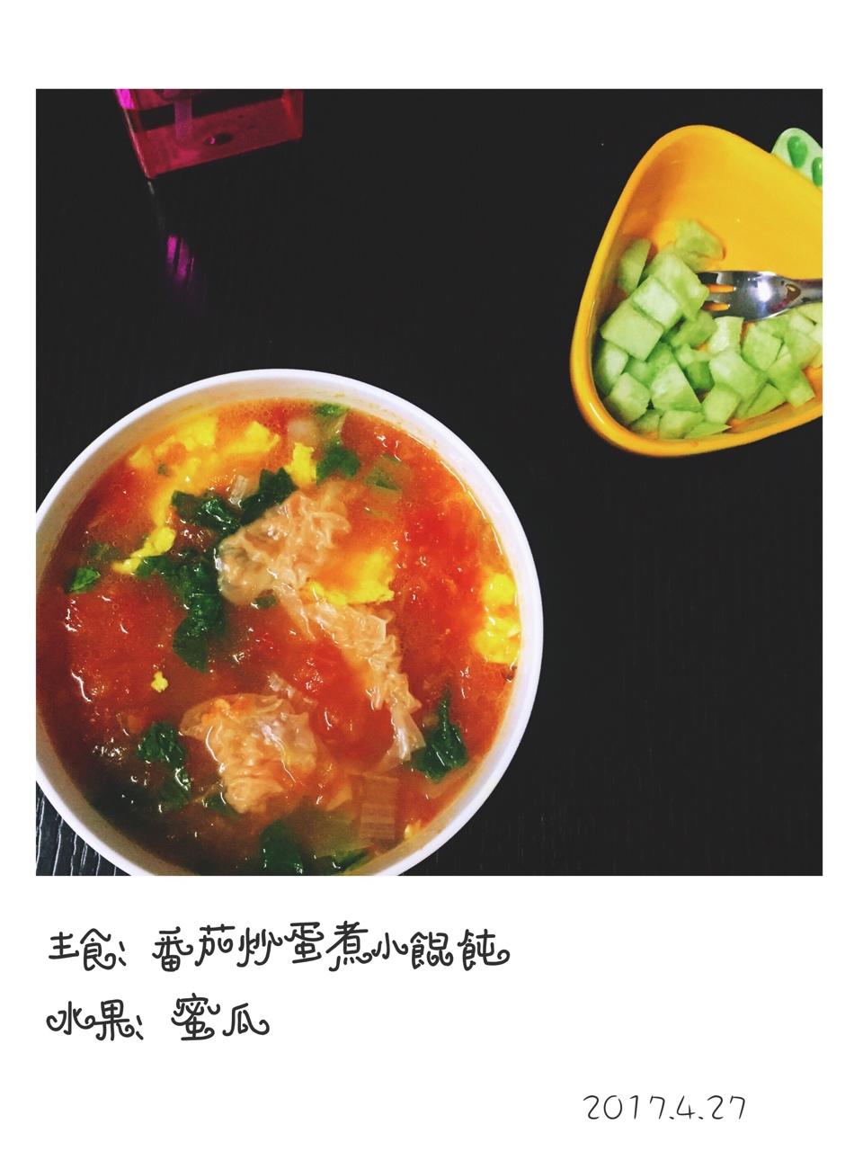 恬恬的辅食