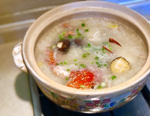 砂锅海鲜粥的做法 步骤7