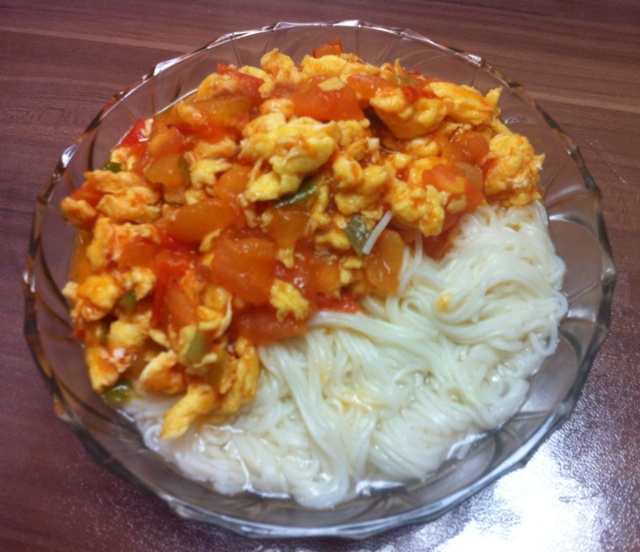 西红柿鸡蛋面