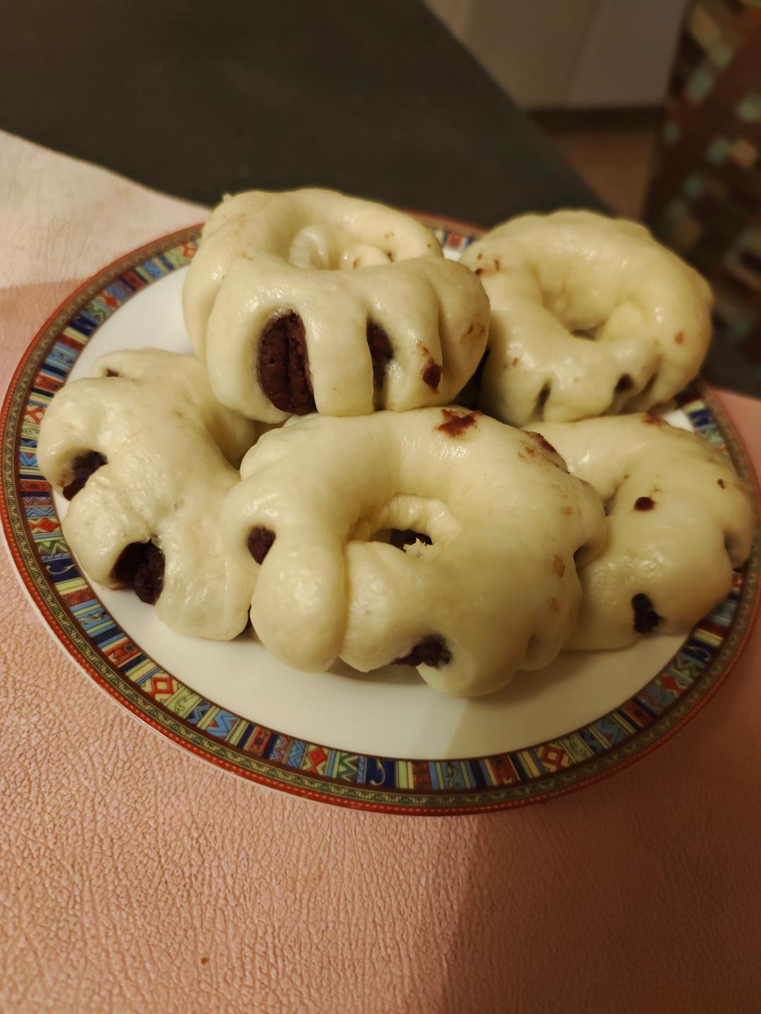 小灯笼豆沙卷 豆沙包 超治愈 一次醒发 附整形细节视频