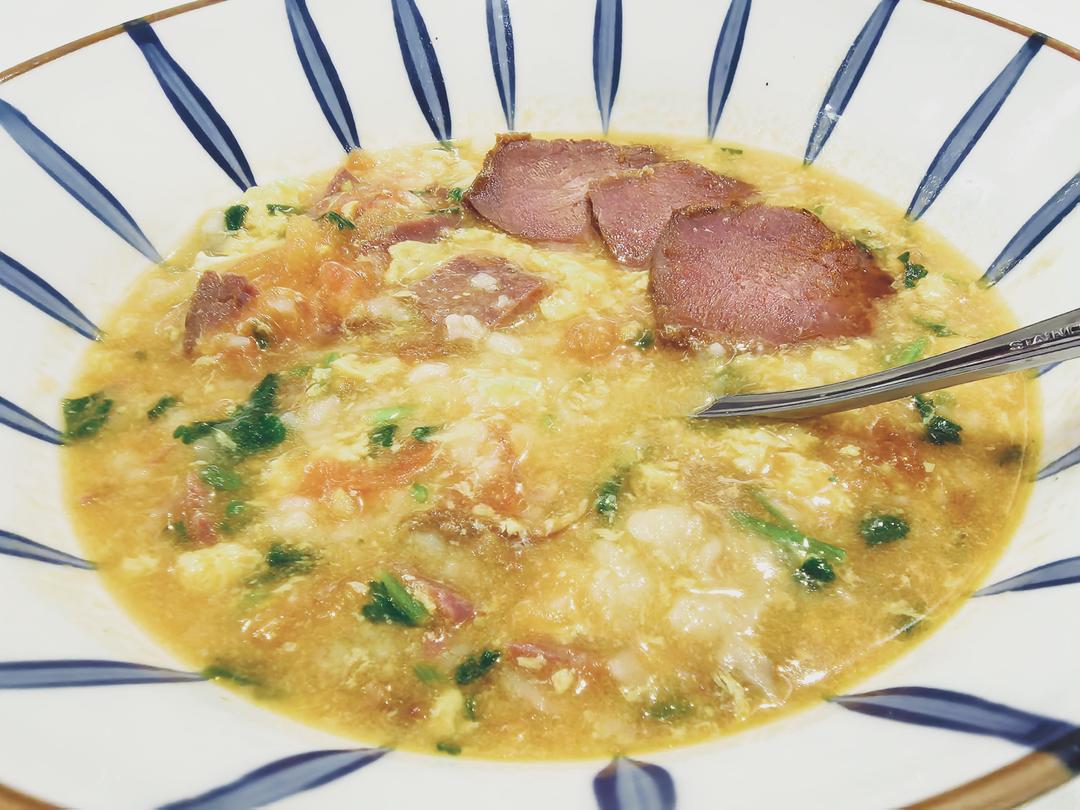 蕃茄鸡蛋面疙瘩