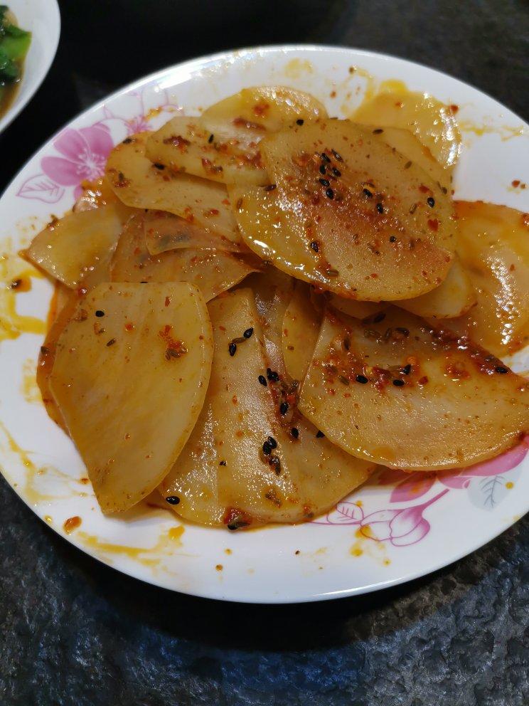 兰州风味麻辣土豆片（又名：通渭路土豆片、马三洋芋片）