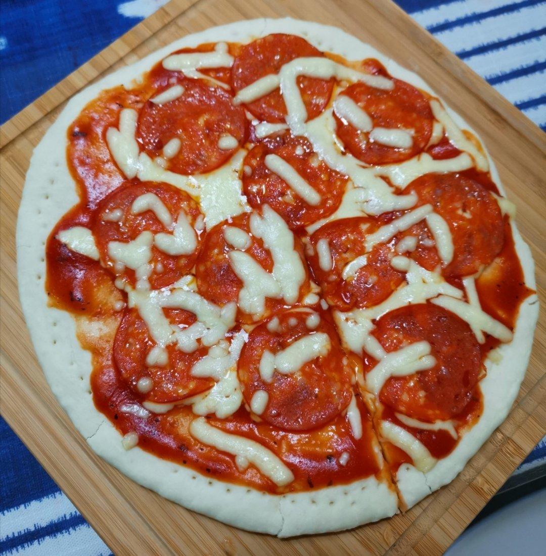 八寸披萨饼皮（四个）制作