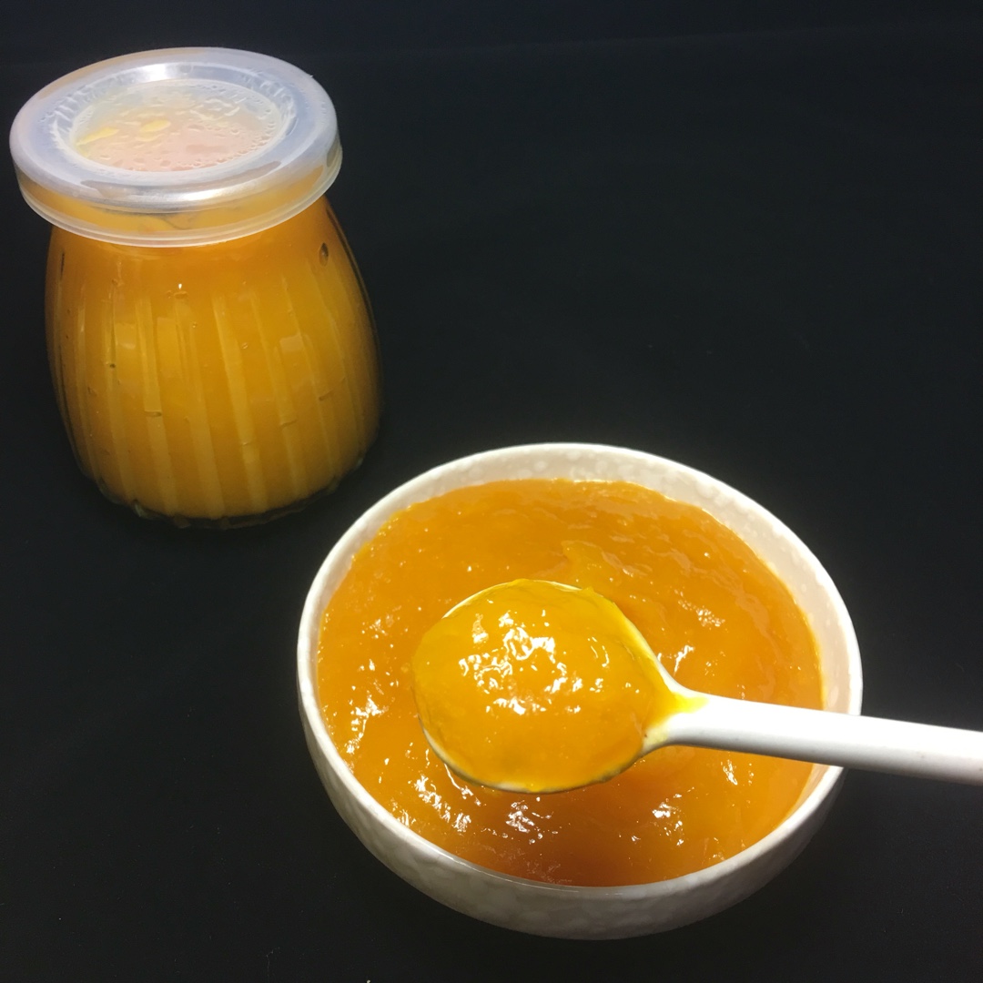 小背包看世界做的芒果酱