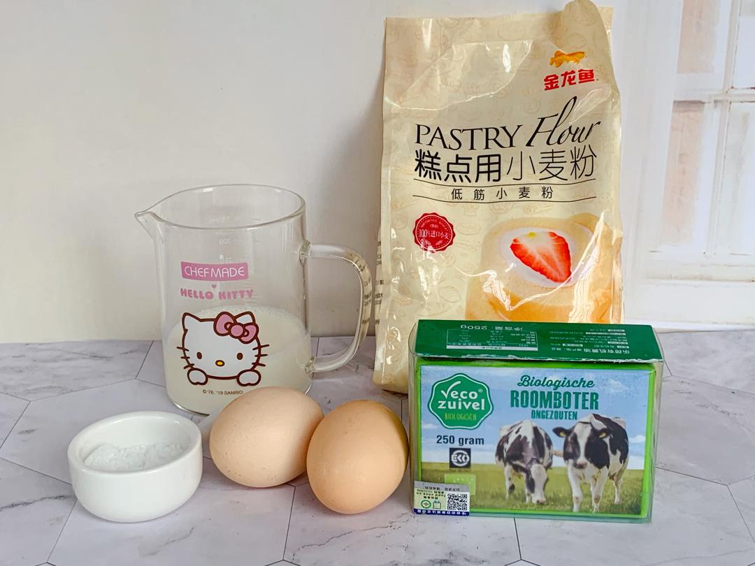 纯奶手撕吐司的做法 步骤1