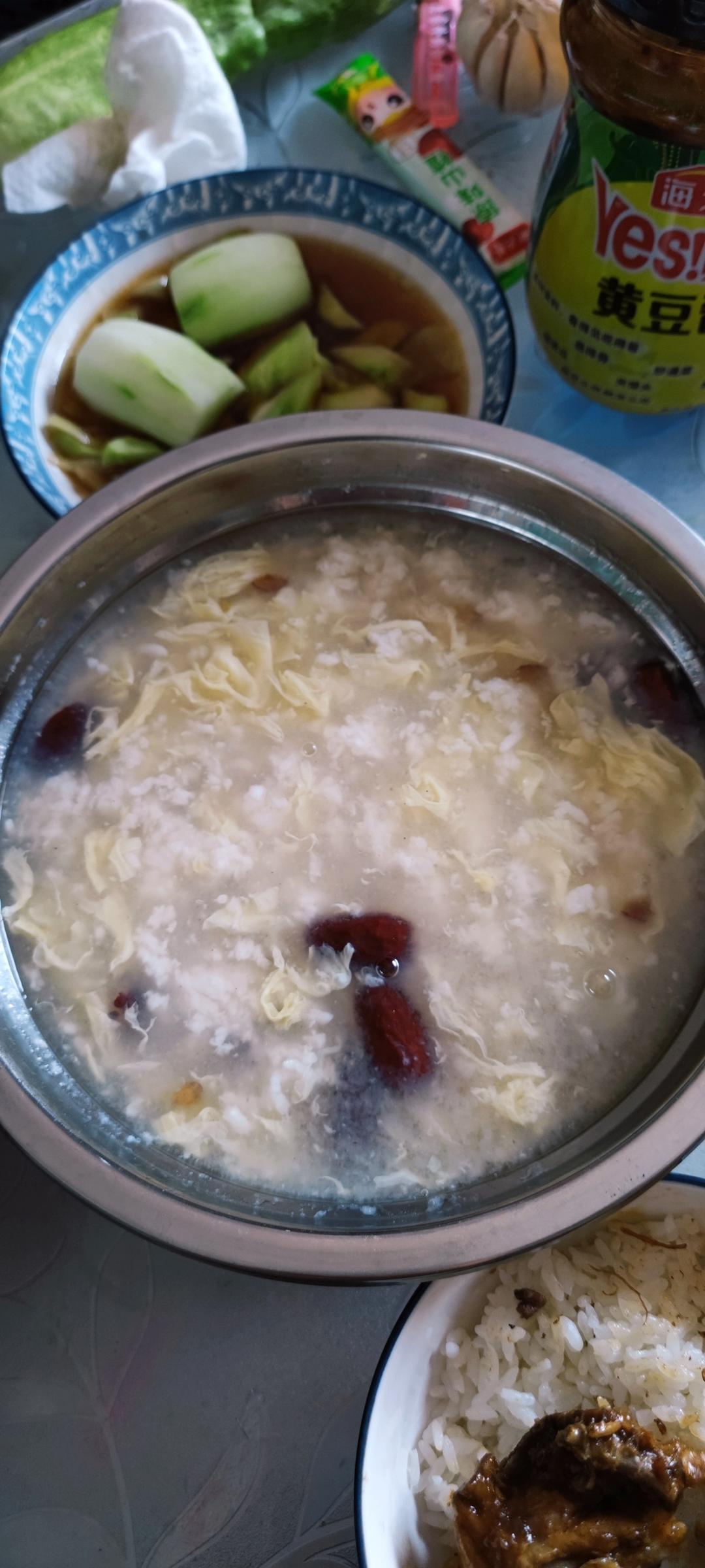 鸡蛋醪糟甜汤