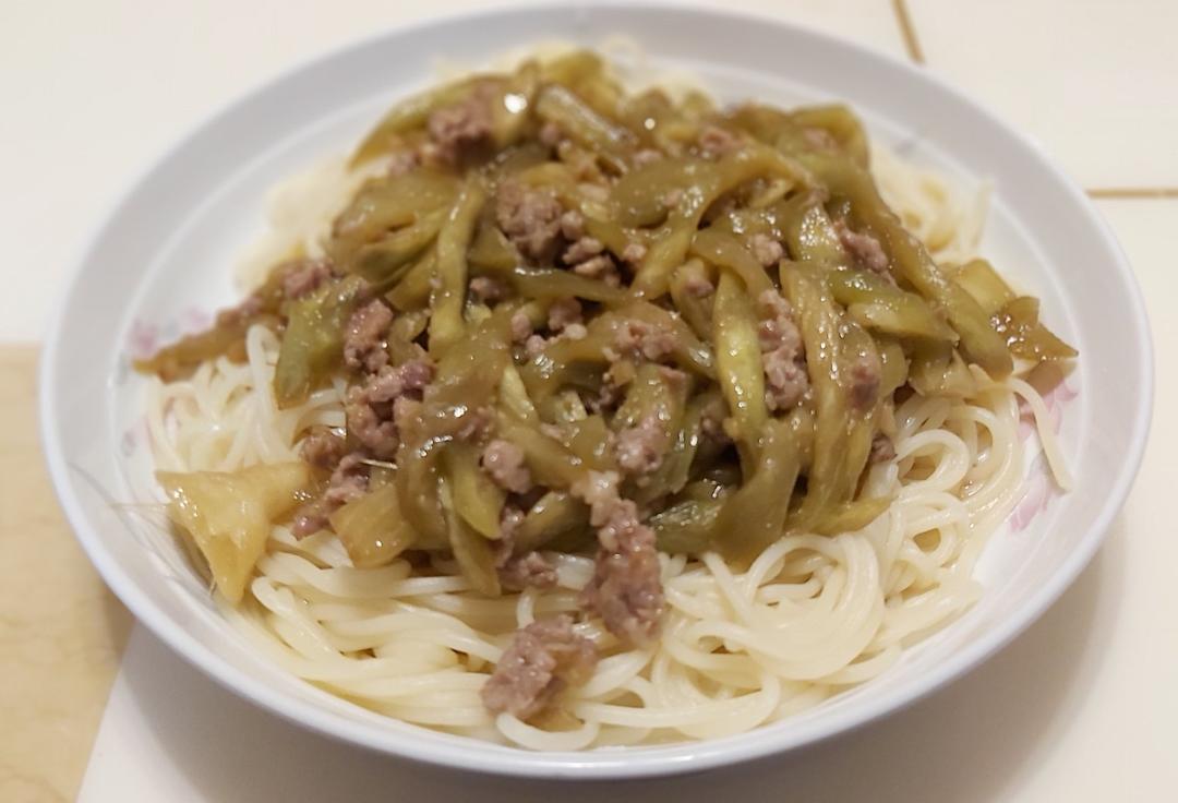 肉末茄子卤！面条的完美伴侣……