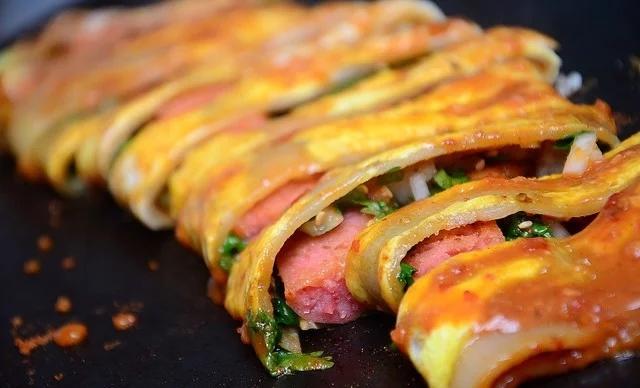 烤冷面，不看后悔，秒杀路边摊‼️