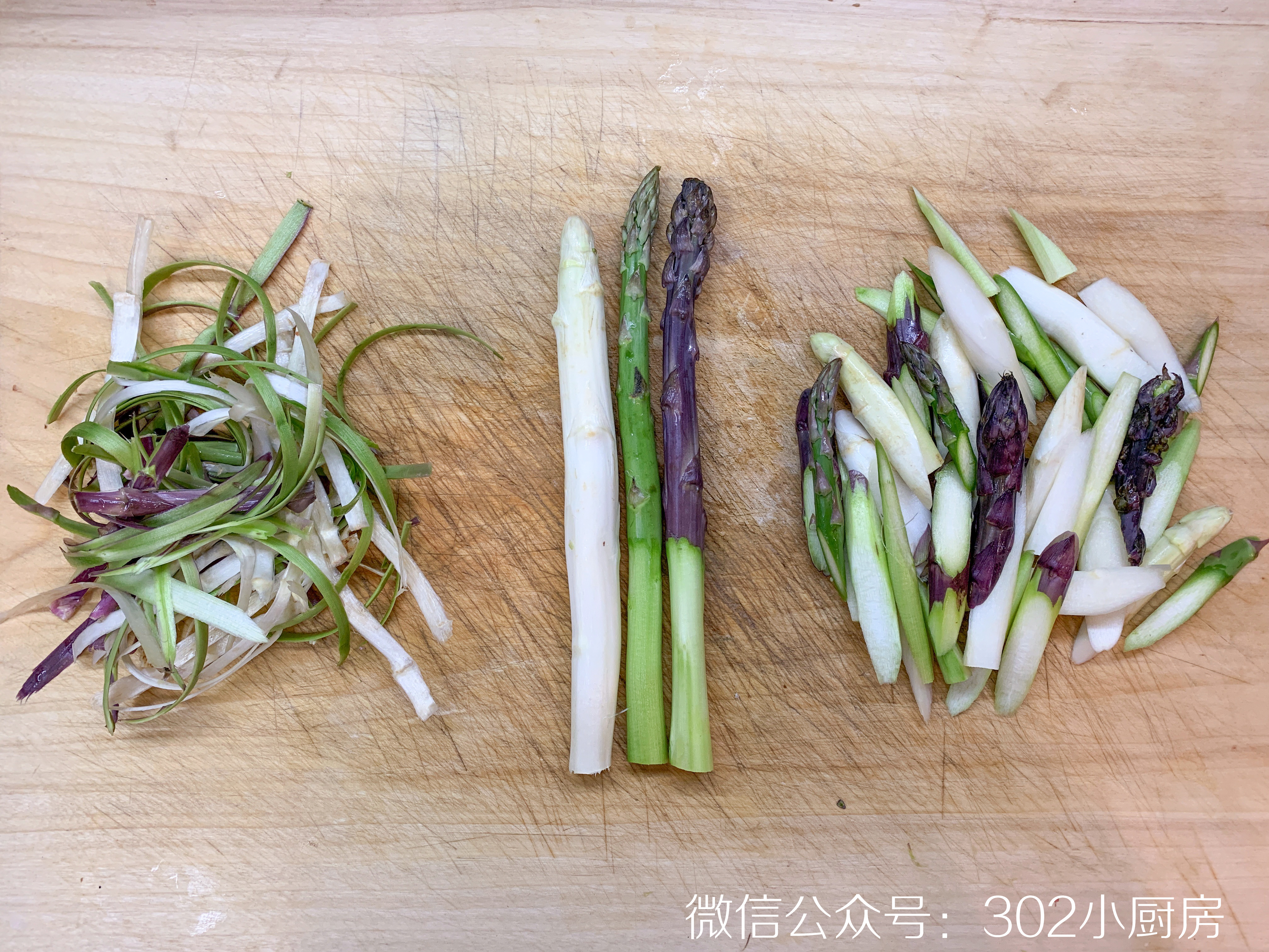 【0380】虾酱啫芦笋 <302小厨房>的做法 步骤3