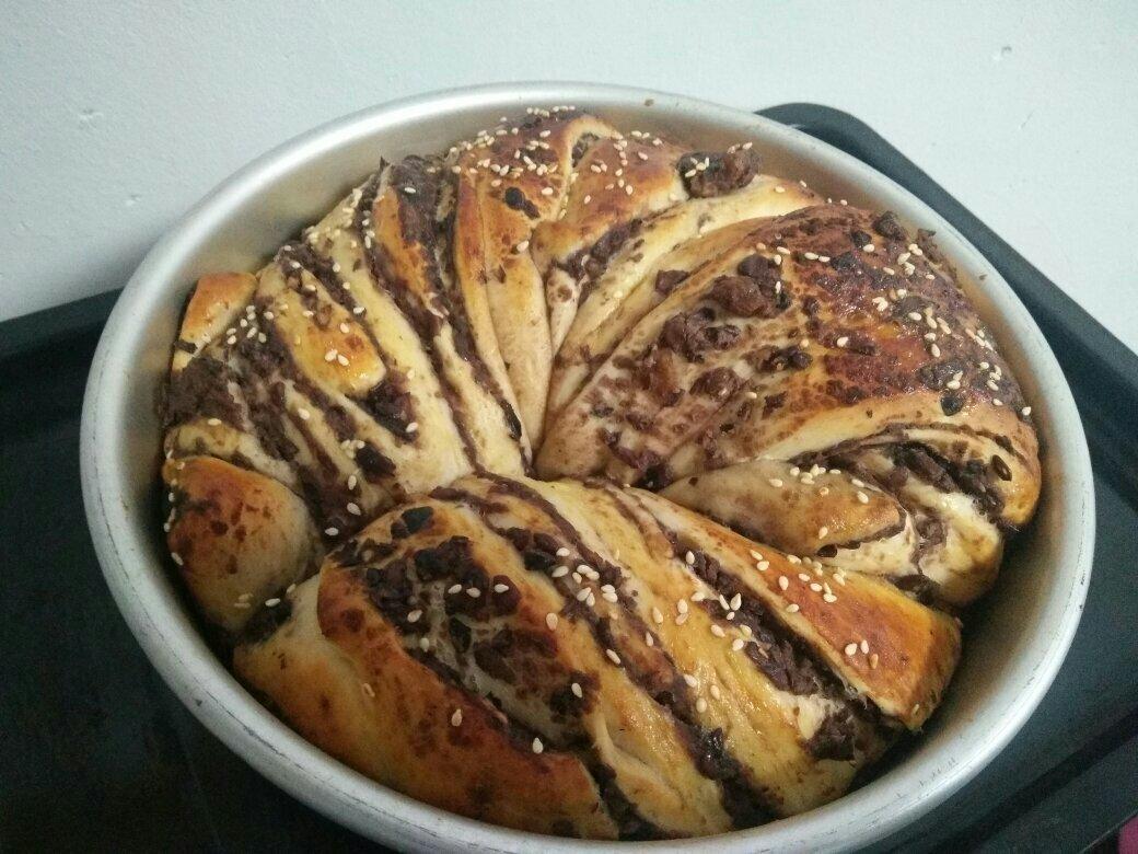 入门级不用揉出膜的手撕紫薯面包无黄油版