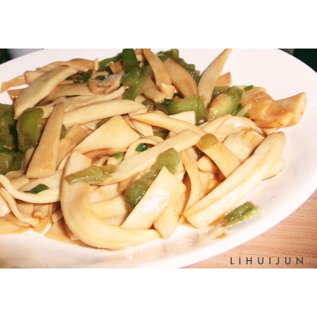 洋葱遇到杏鲍菇