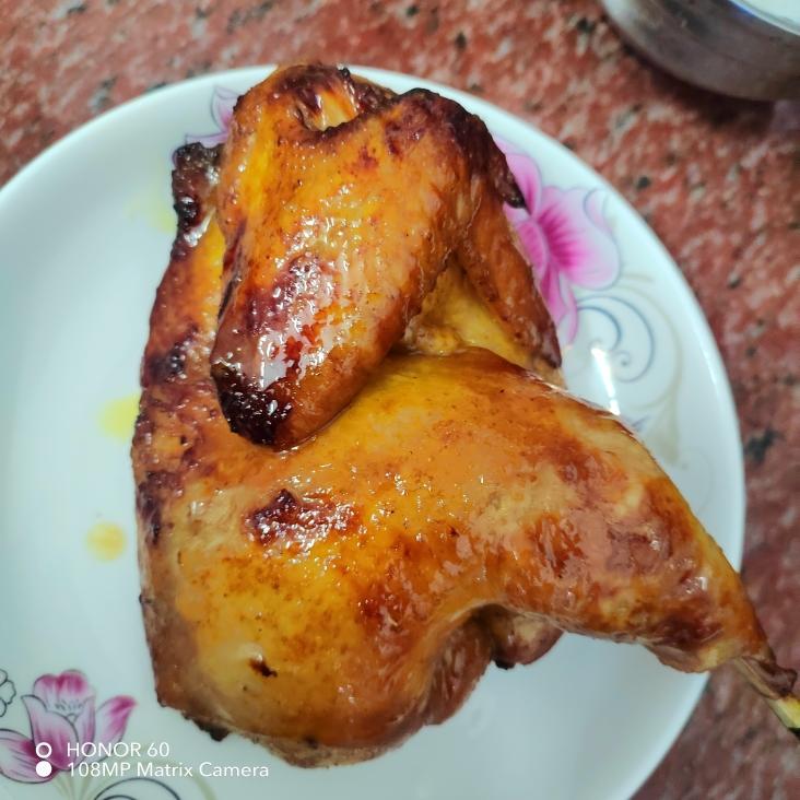 空气炸锅烤鸡