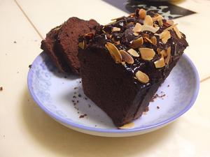 （消耗淡奶油）巧克力米粉磅蛋糕的做法 步骤2