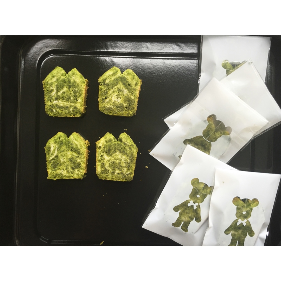 抹茶大理石磅蛋糕