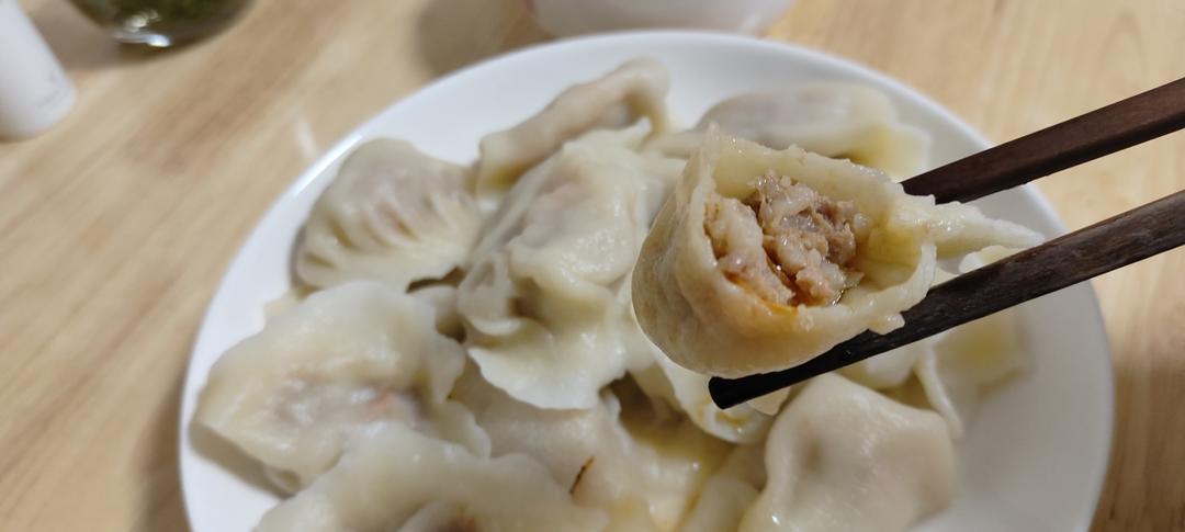 手工揉面三分钟，又韧又薄又好包的饺子皮