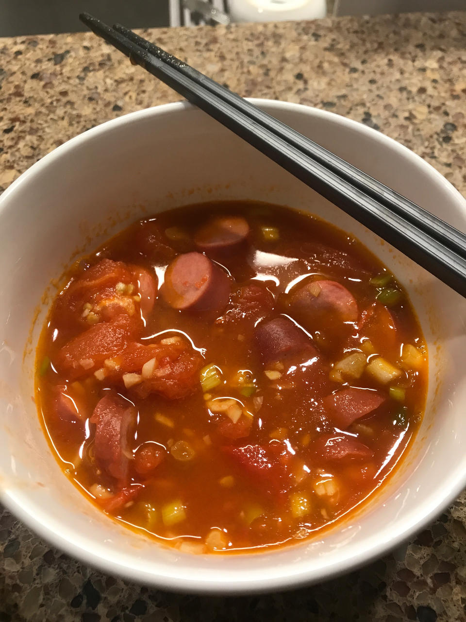 蕃茄浓汤烩饭