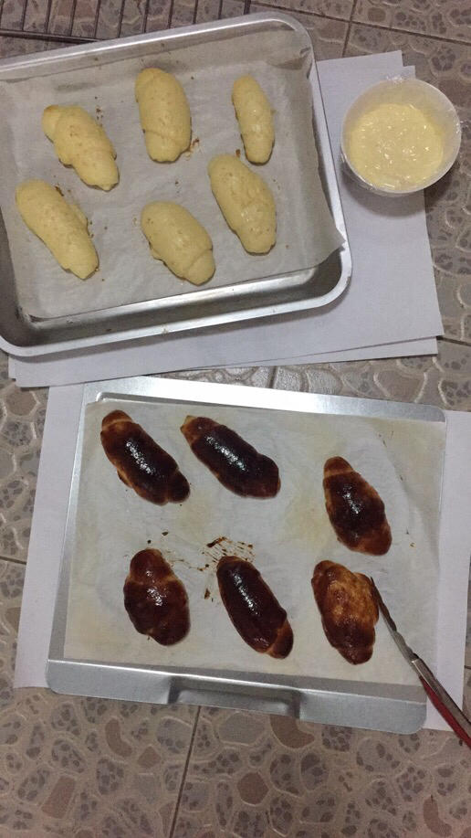 手揉小小牛角包🥐（牛奶面包配方）