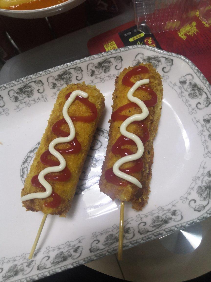 网红芝士热狗棒