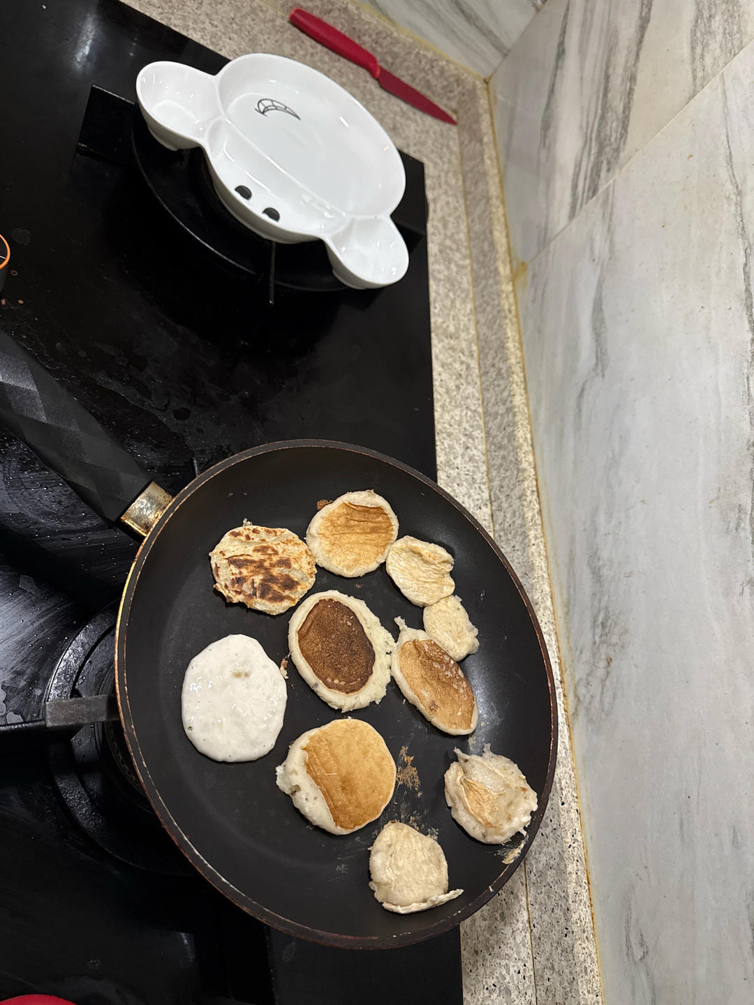 快手香蕉松饼