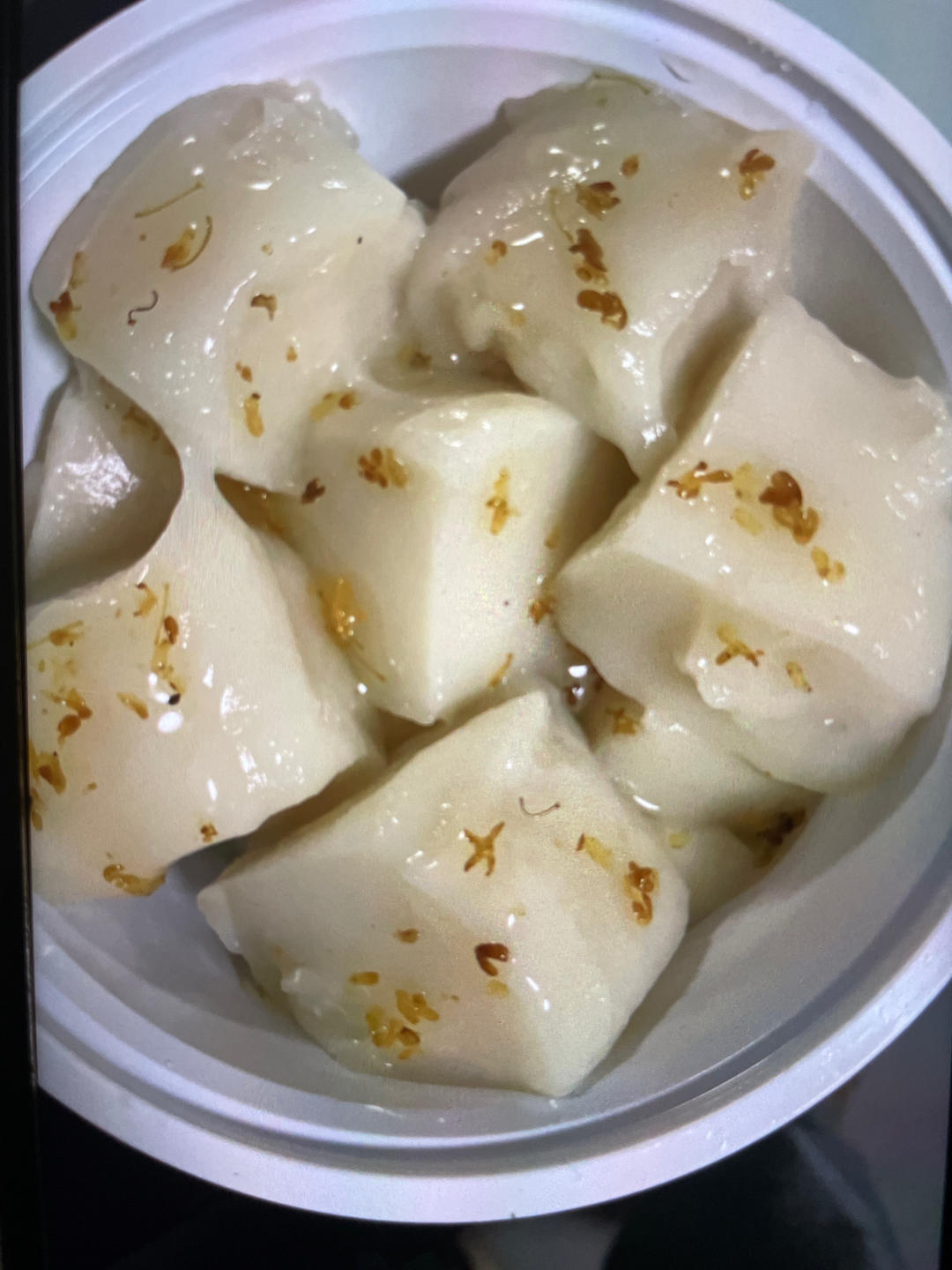 甜品太白桂花拉糕