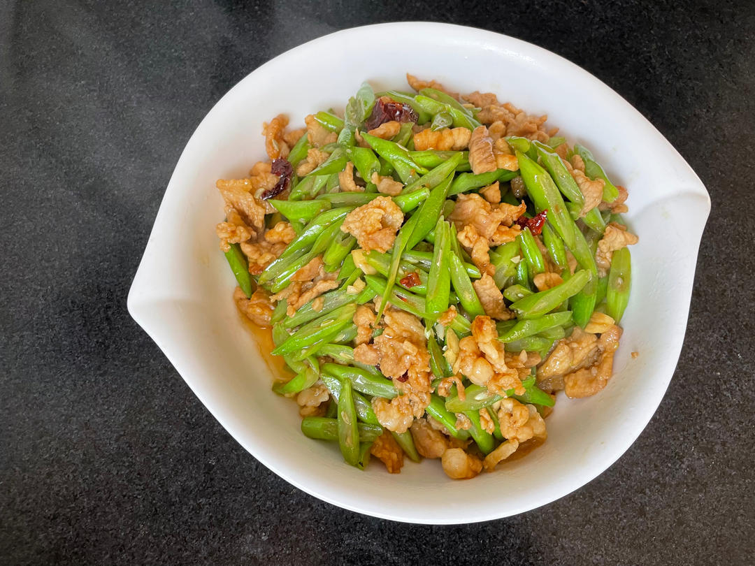 扁豆角炒肉