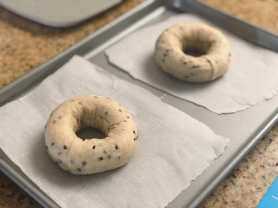 全麦无油低糖贝果小胖