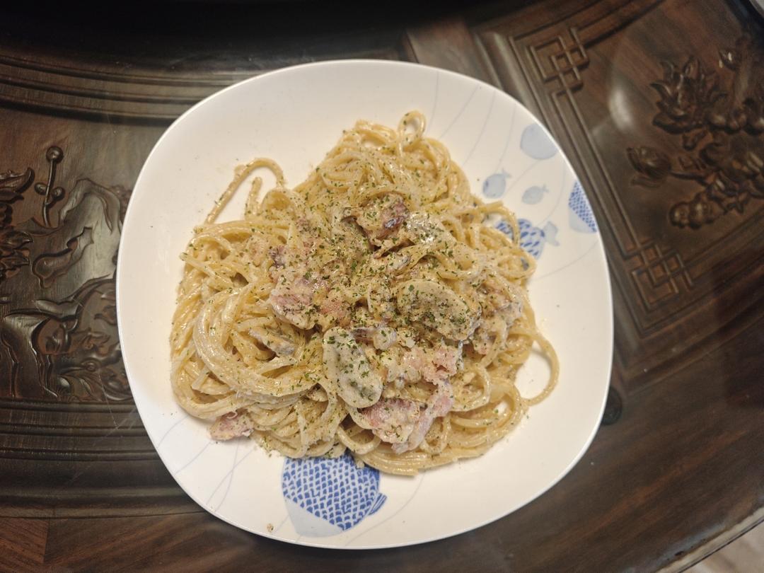 奶油培根意面 V2