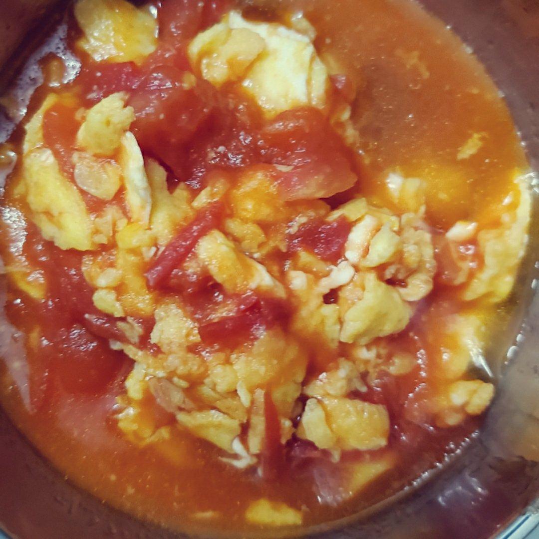 超嫩滑的番茄炒蛋