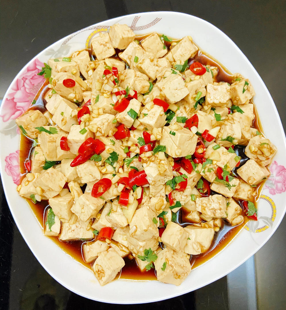 小米辣拌豆腐