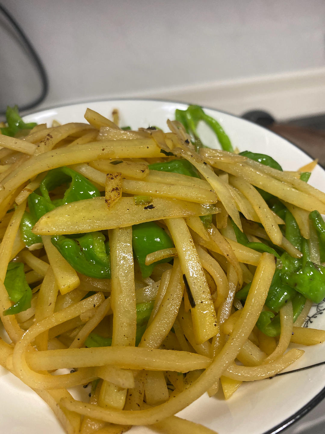青椒土豆丝