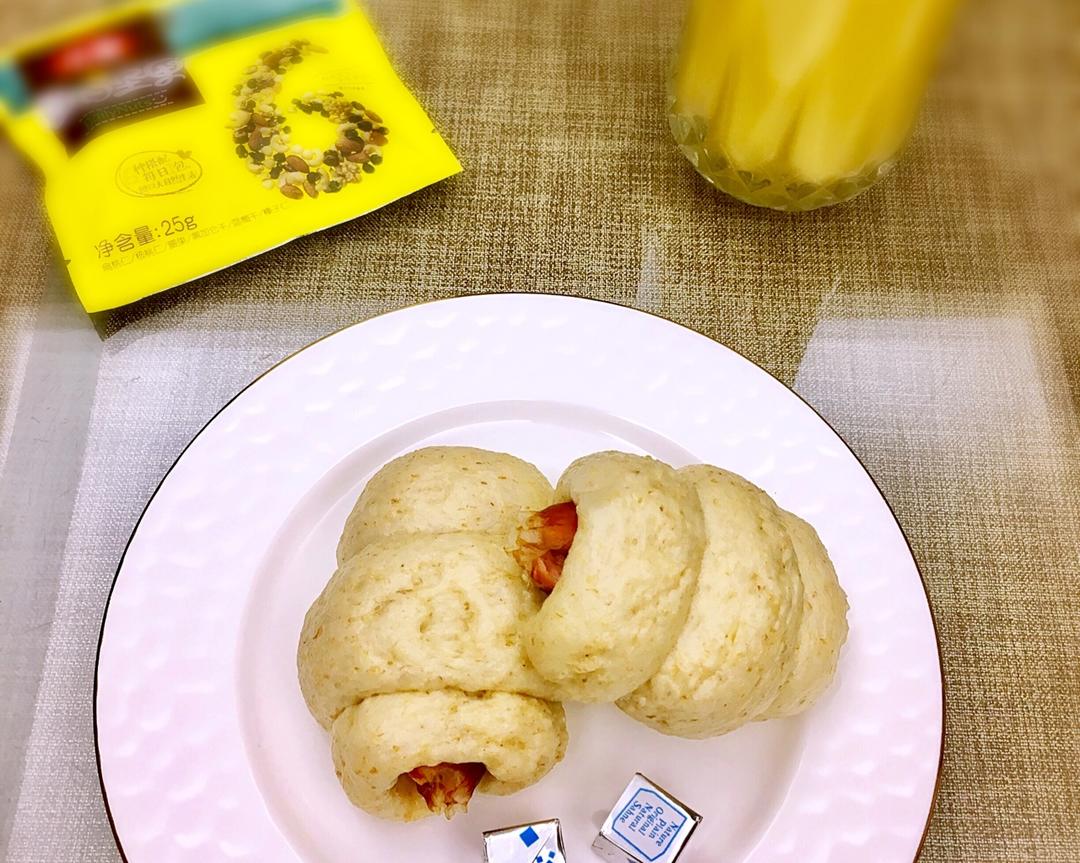 纯奶手撕吐司的做法 步骤1