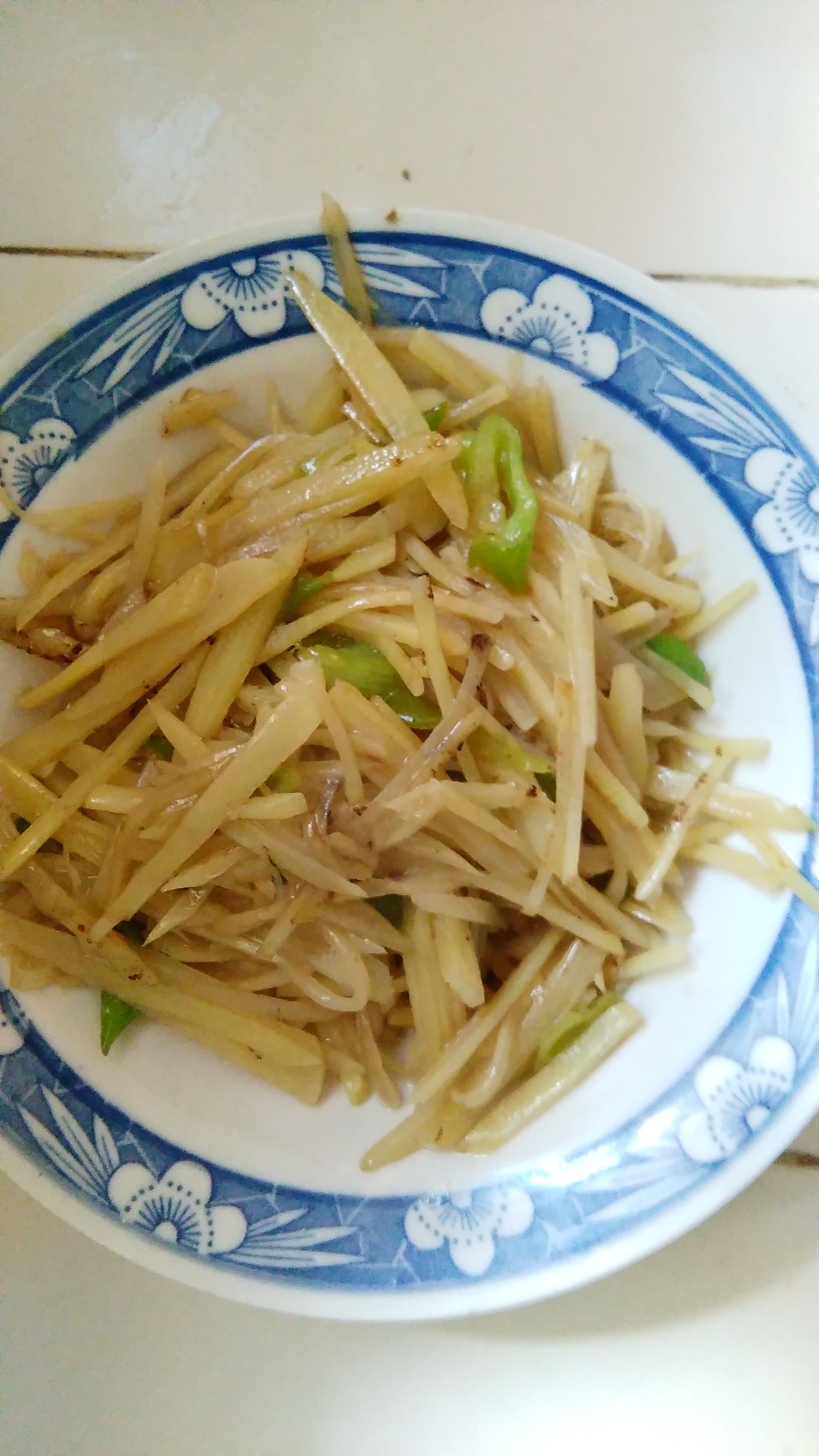 青椒土豆丝