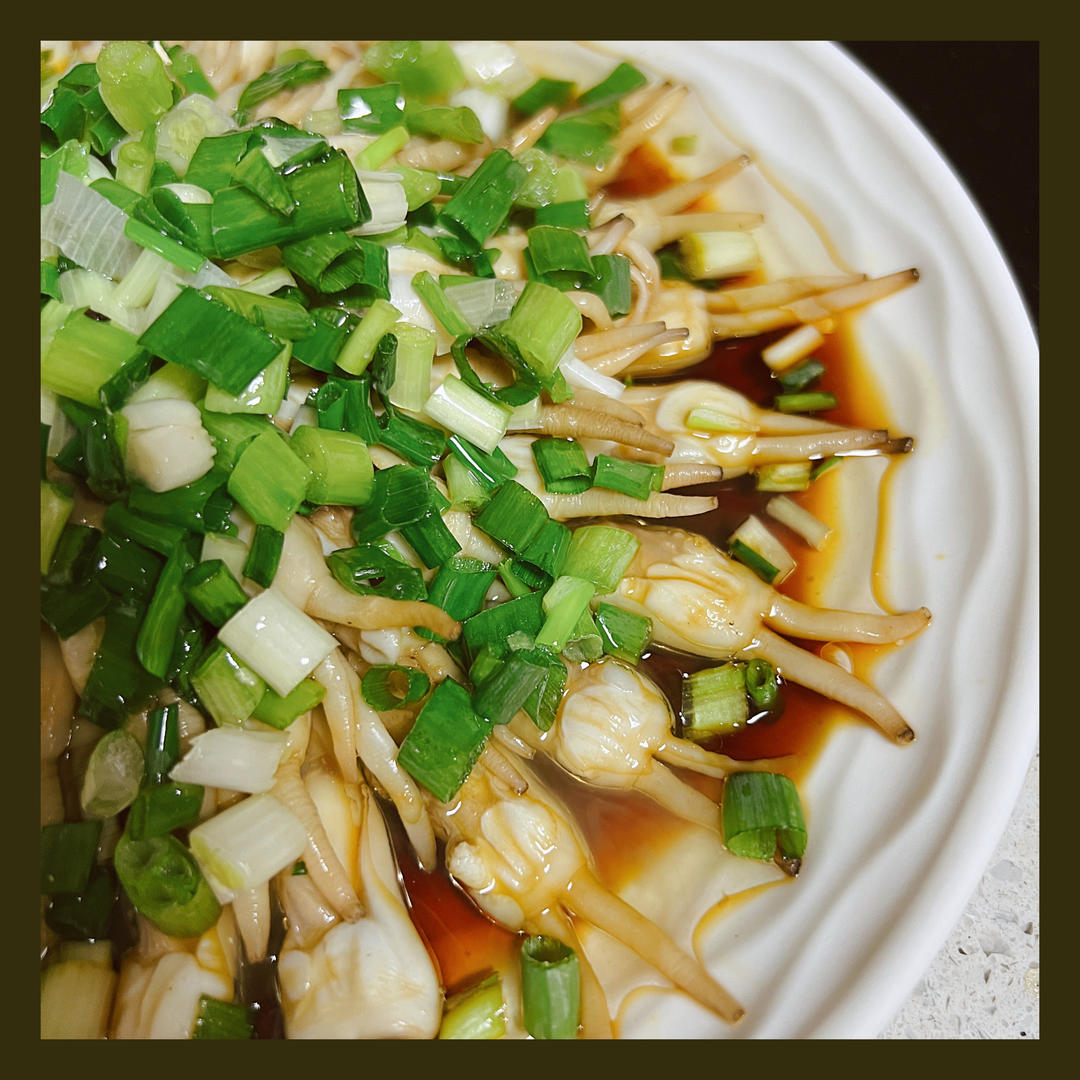 葱油蛏子