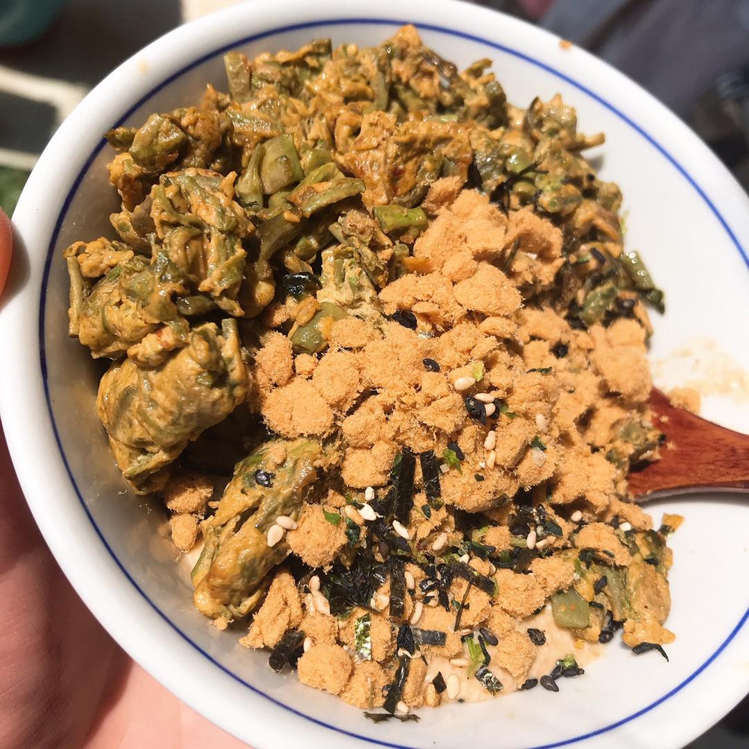 菠菜溏心蛋味噌豆腐酱拌荞麦面【健康一锅端】