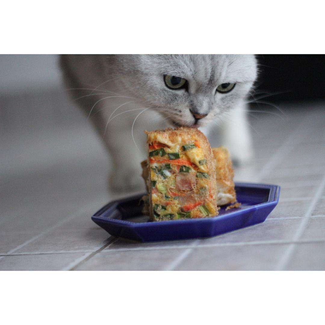 香葱肉松蛋糕卷